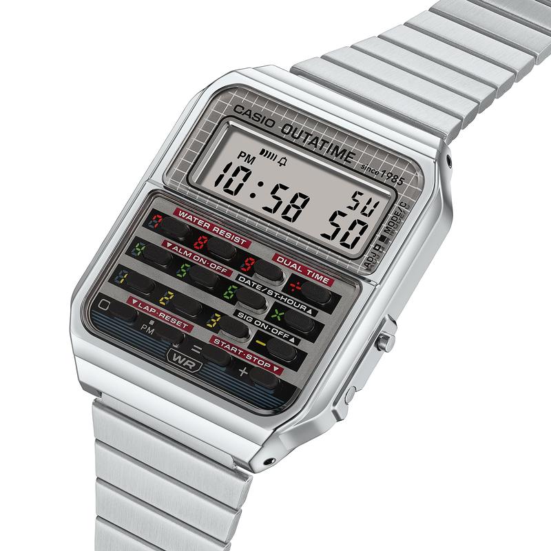 Casio Vintage Back to Future Calculator Watch Collectible Edition - CA-500WEBF-1ADR