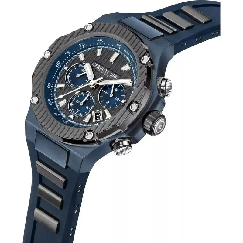 Cerruti 1881 Lucardo Quartz Watch Blue Dial CIWGO0050601
