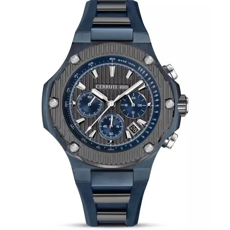 Cerruti 1881 Lucardo Quartz Watch Blue Dial CIWGO0050601
