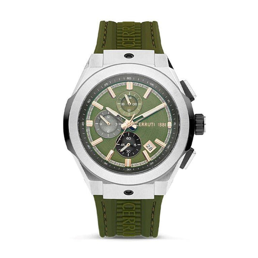 Cerruti 1881 Ruscello Green Men's Wristwatch-CIWGQ2224002