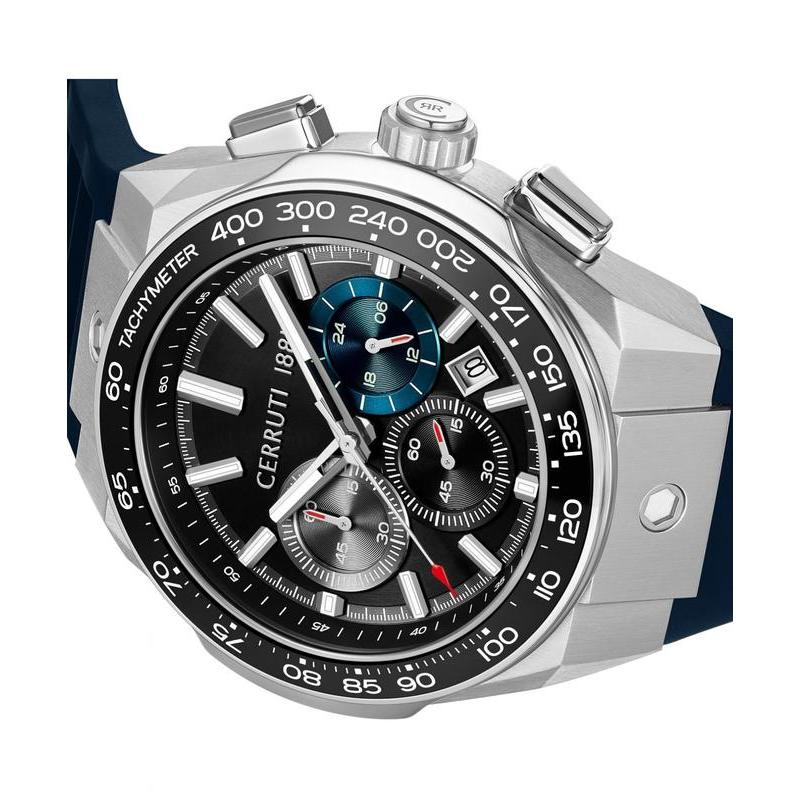 Cerruti 1881 Ruscello Quartz Watch Black Dial CIWGO0050701
