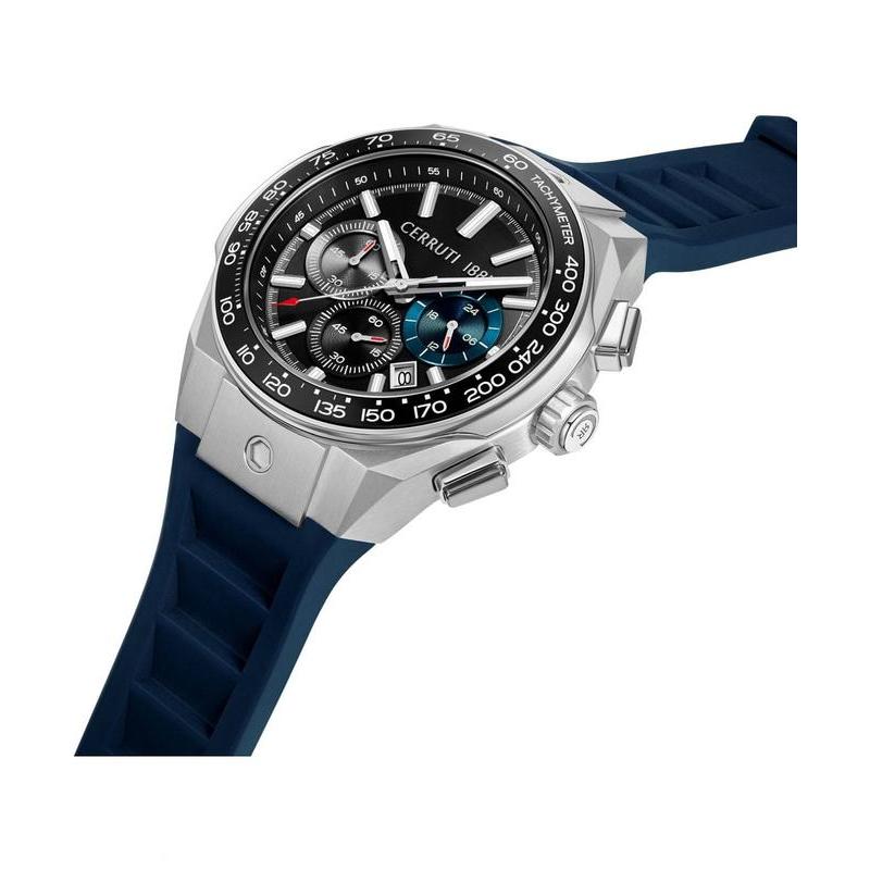 Cerruti 1881 Ruscello Quartz Watch Black Dial CIWGO0050701
