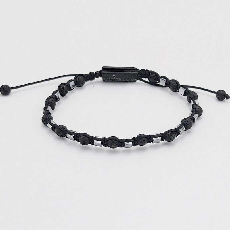 Chrysostomos Handmade Bracelet with Black Cord