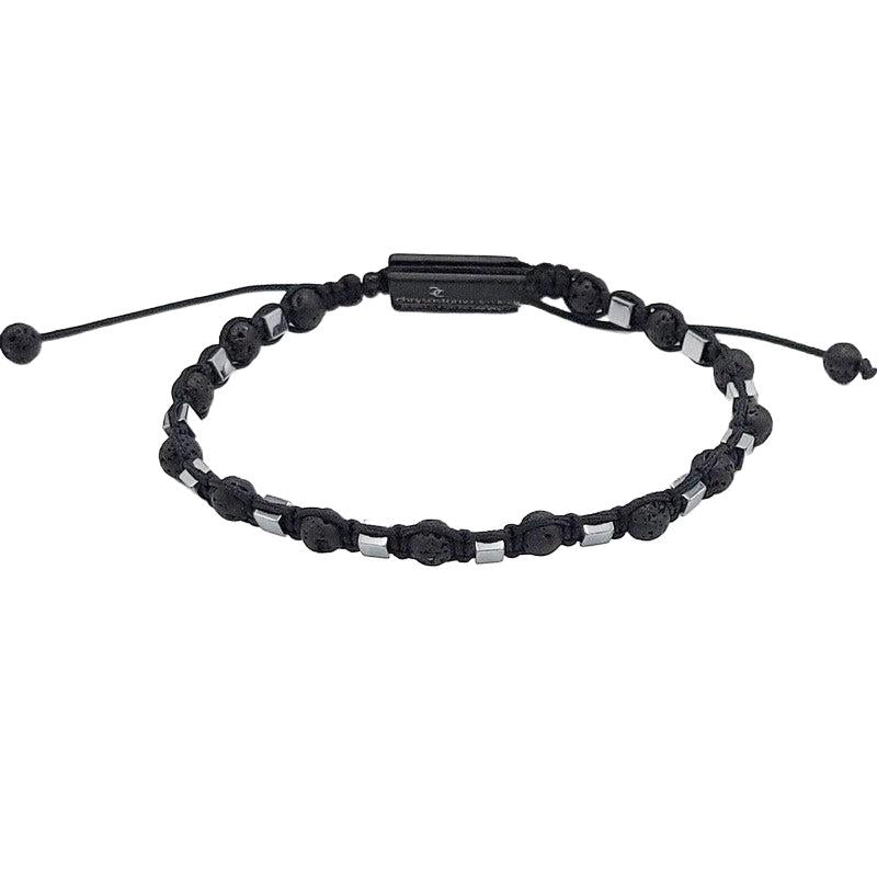 Chrysostomos Handmade Bracelet with Black Cord
