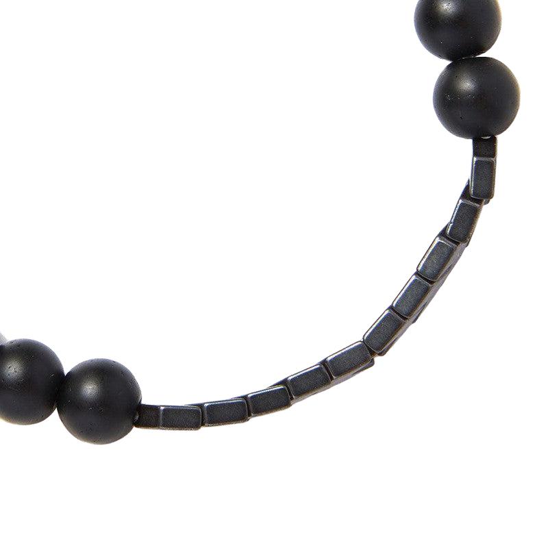 Chrysostomos Handmade Bracelet with Onyx