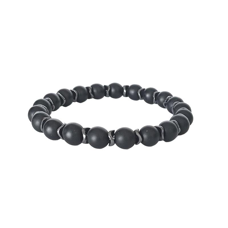 Chrysostomos Handmade Bracelet with Onyx