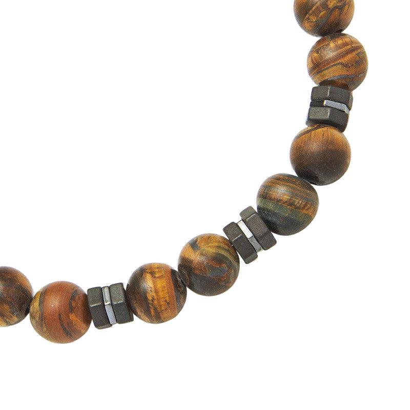 Chrysostomos Handmade Bracelet with Tigers Eye