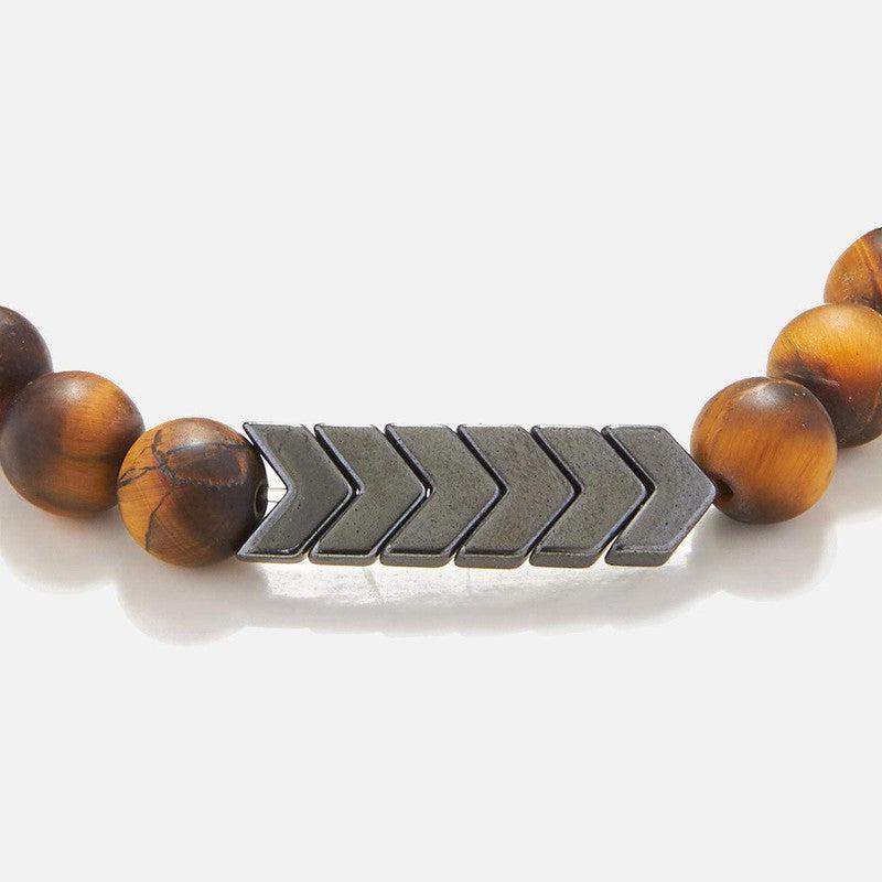 Chrysostomos Handmade Bracelet with Tigers Eye