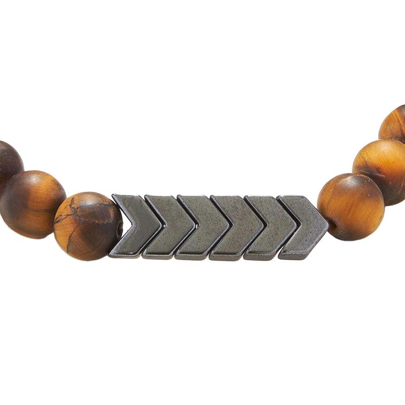Chrysostomos Handmade Bracelet with Tigers Eye