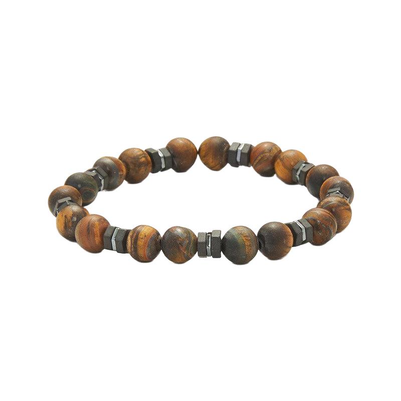 Chrysostomos Handmade Bracelet with Tigers Eye