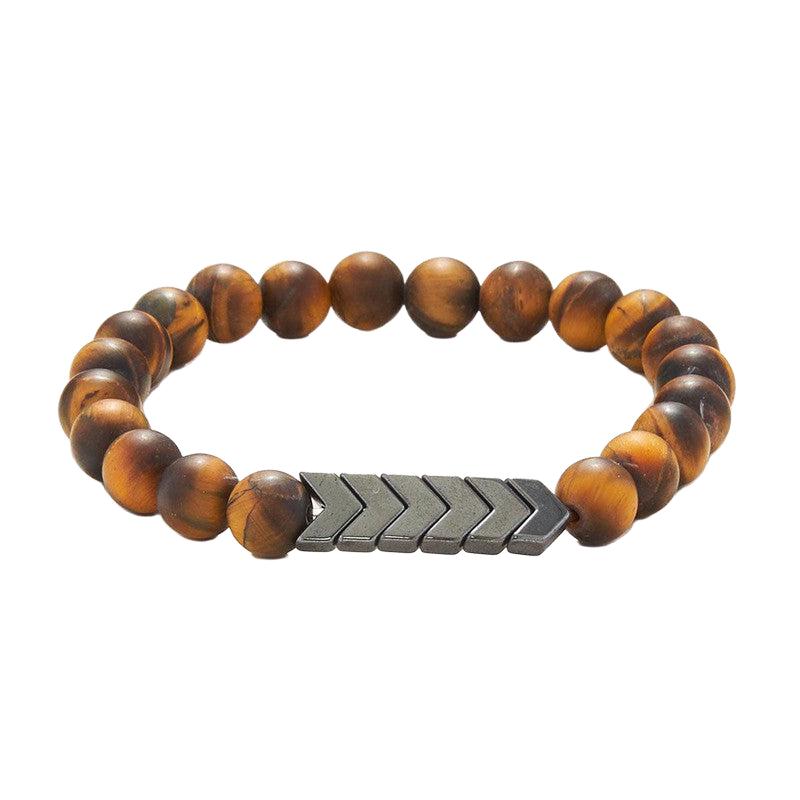 Chrysostomos Handmade Bracelet with Tigers Eye