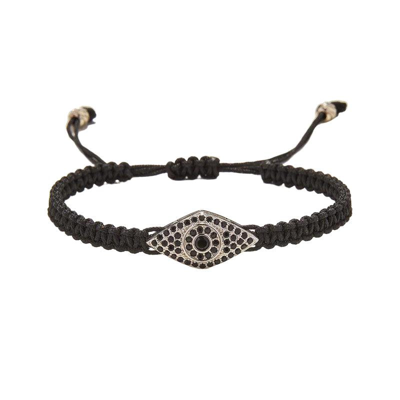 Chrysostomos Handmade Knitted Bracelet with Eye
