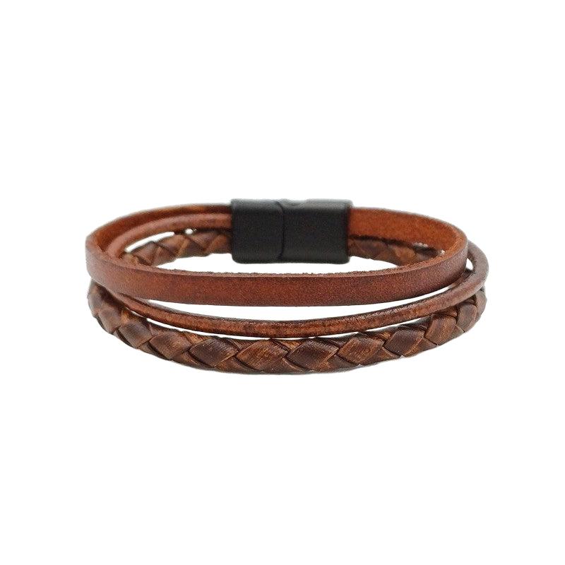 Chrysostomos Handmade Leather Bracelet
