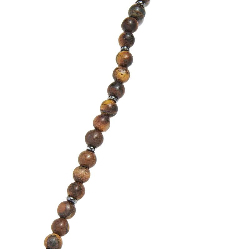 Chrysostomos Handmade Necklace with Tigers Eye