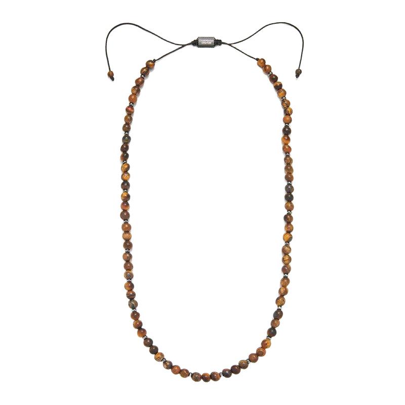 Chrysostomos Handmade Necklace with Tigers Eye