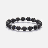 Chrysostomos Kids Bracelet Handmade Natural Mineral Lava Stones