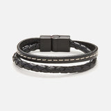 Chrysostomos Kids Handmade Bracelet with Black Braid Strap