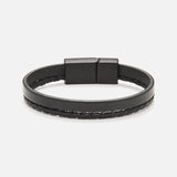 Chrysostomos Kids Handmade Lear Bracelet with Two Straps