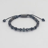 Chrysostomos Kids Handmade Natural Mineral Stones of Grey Agate