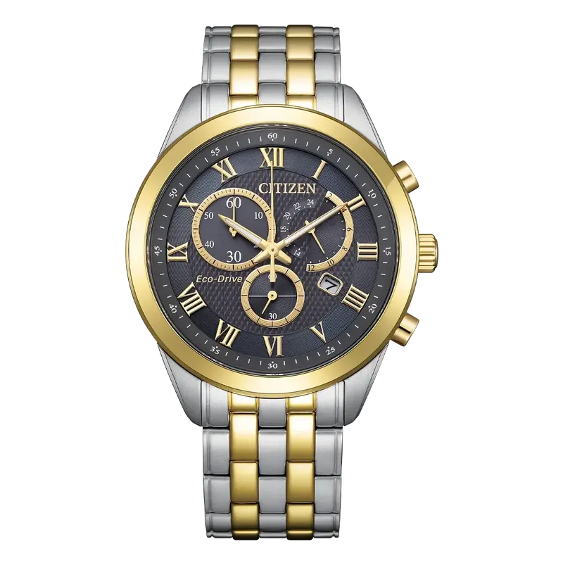 Citizen Classic Chronograph Eco-Drive Watch Grey Dial