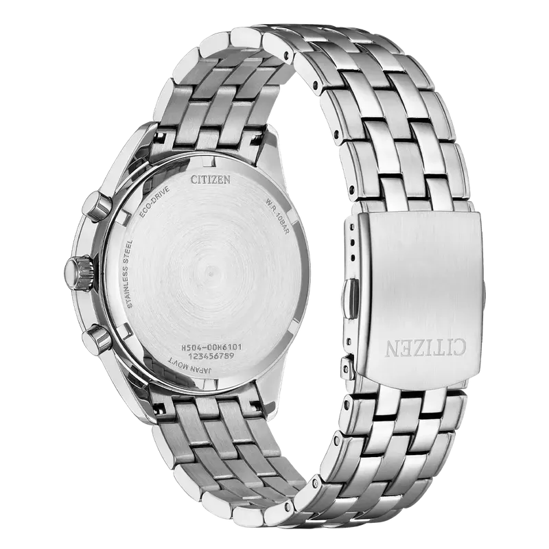 Citizen Classic Chronograph Quartz Watch Black Dial