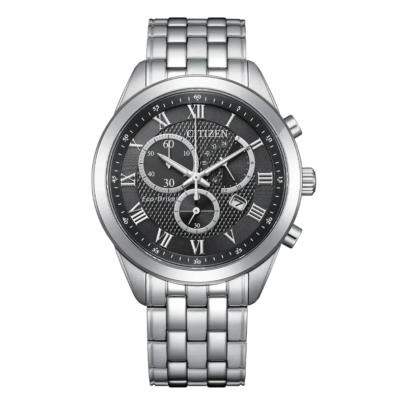 Citizen Classic Chronograph Quartz Watch Black Dial