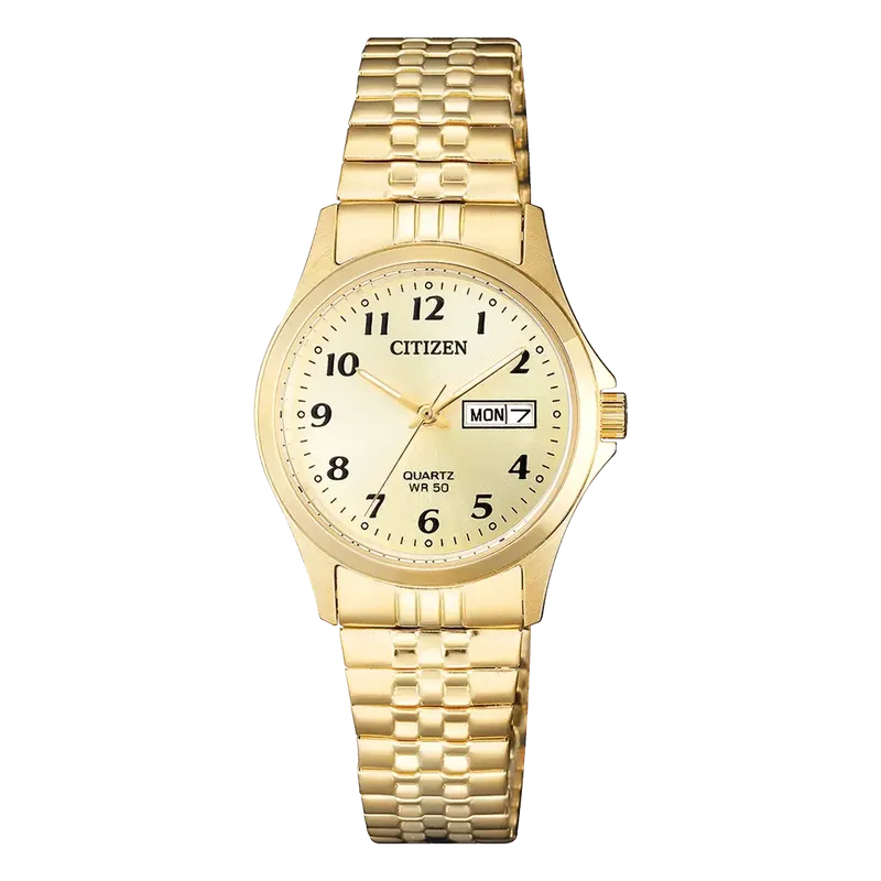 Citizen Classic Quartz Watch Gold Dial