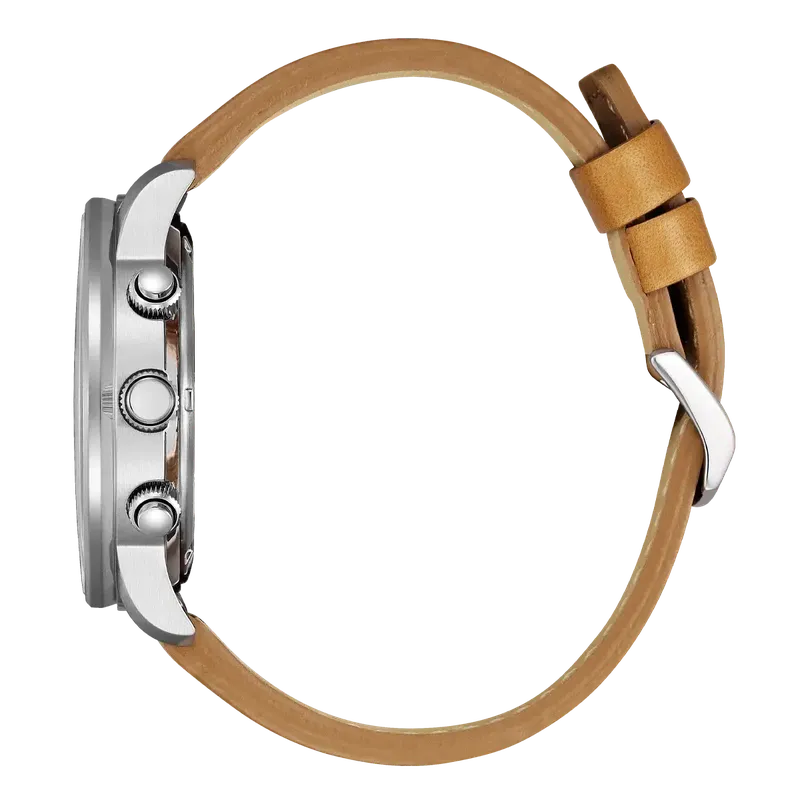Citizen Classic Sport Chronograph Eco-Drive Leather Strap