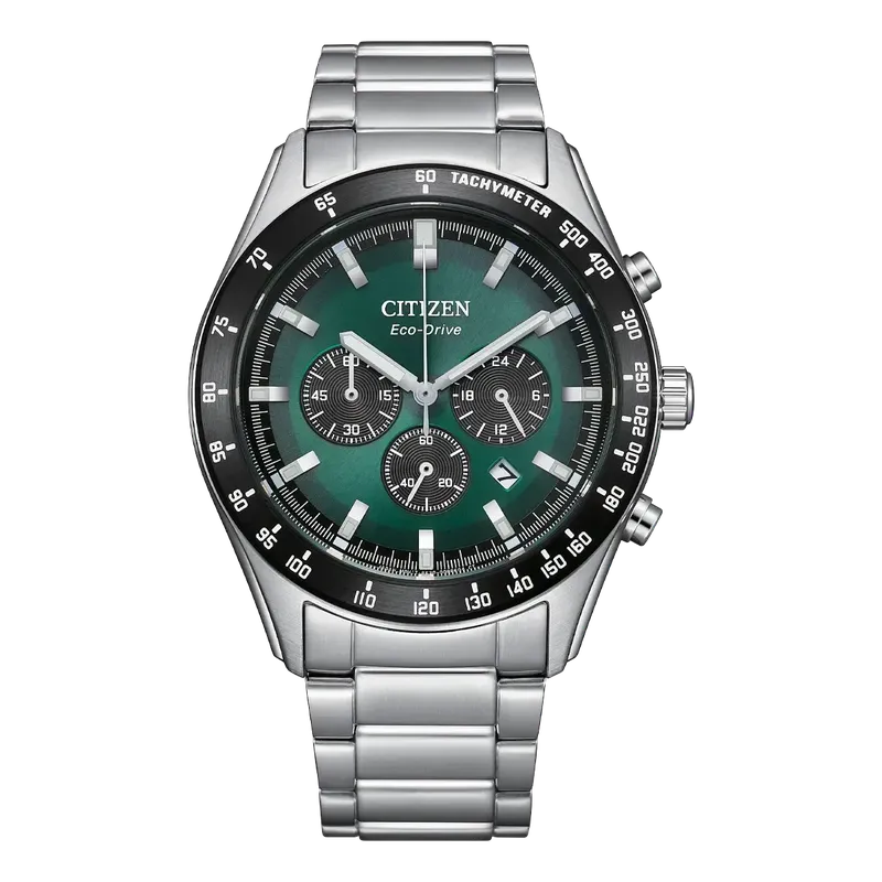 Citizen Classic Sport Chronograph Green Dial Watch