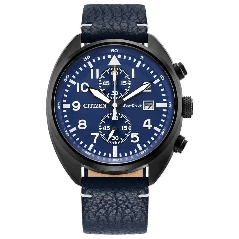 Citizen Eco-Drive Chronograph Blue Dial Men's Watch