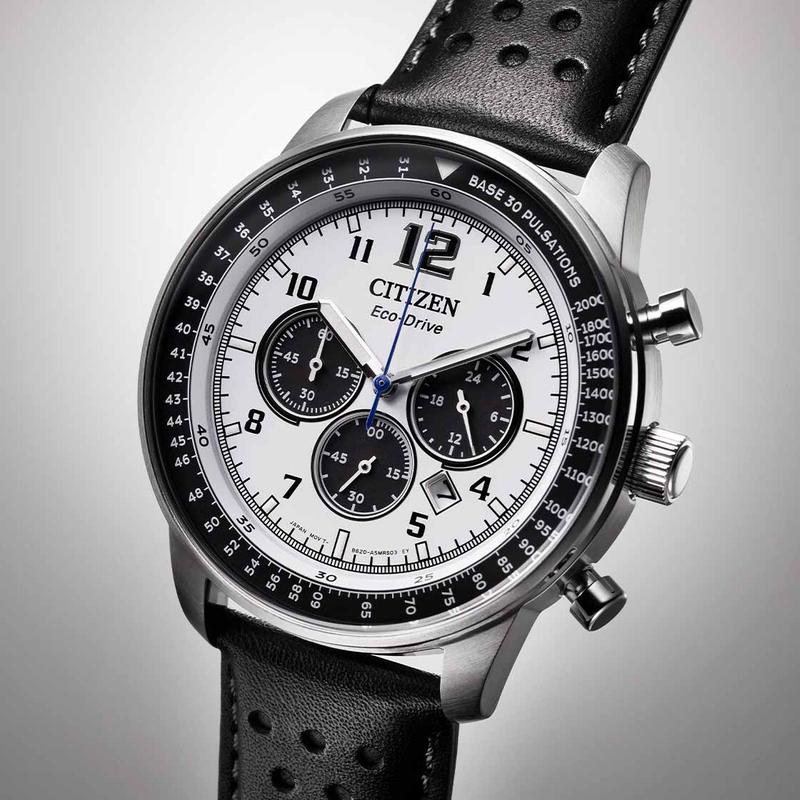 Citizen Eco-Drive Men's Stainless-Steel Chronograph Watch