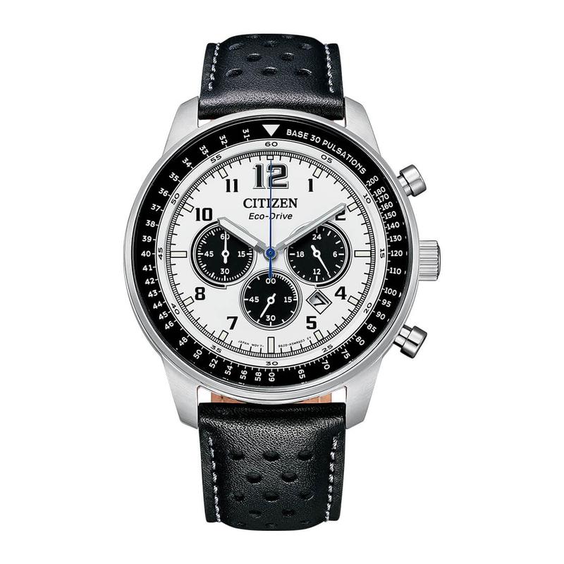 Citizen Eco-Drive Men's Stainless-Steel Chronograph Watch