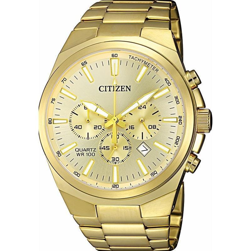 Citizen Gents Quartz Gold Dial