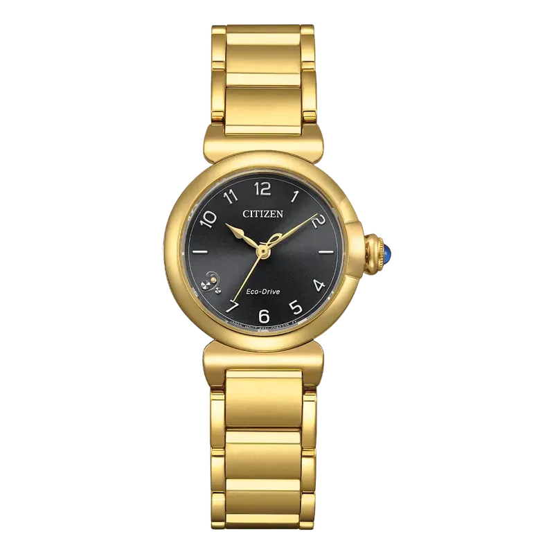 Citizen L May Bells Mini Quartz Watch Black Dial