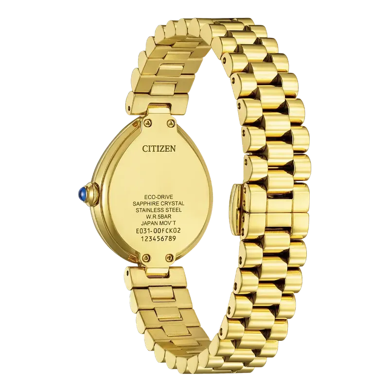 Citizen L Rainell Eco-Drive Watch Gold-Tone