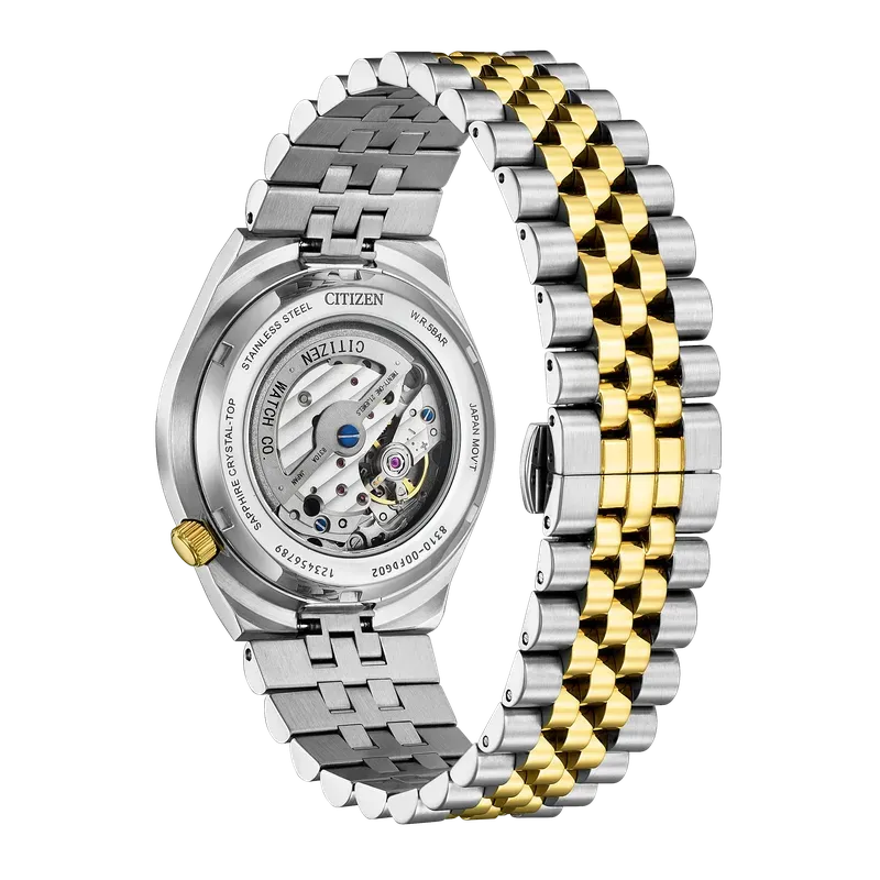 Citizen Tsuyosa 60 Green Dial Automatic Stainless-Steel Men's Watch