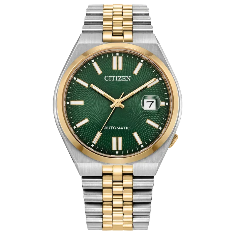 Citizen Tsuyosa 60 Green Dial Automatic Stainless-Steel Men's Watch