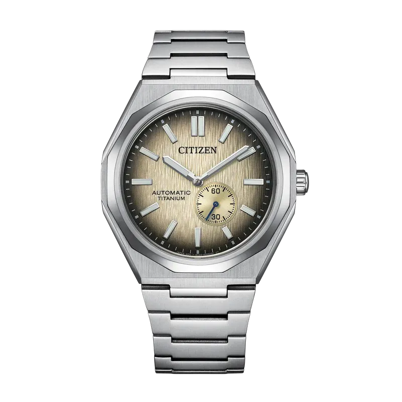 Citizen Zenshin 60 Automatic Blue Dial Super Titanium Men's Watch