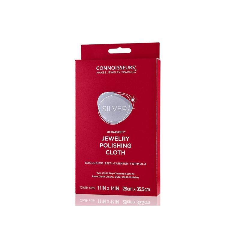 Connoisseurs Ultrasoft® Silver Jewellery Polishing Cloth