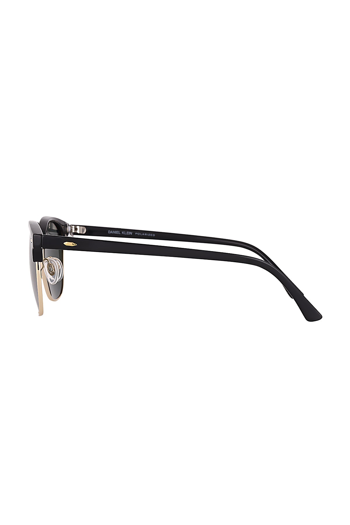 Daniel Klein Black & Gold Clubmaster Sunglasses