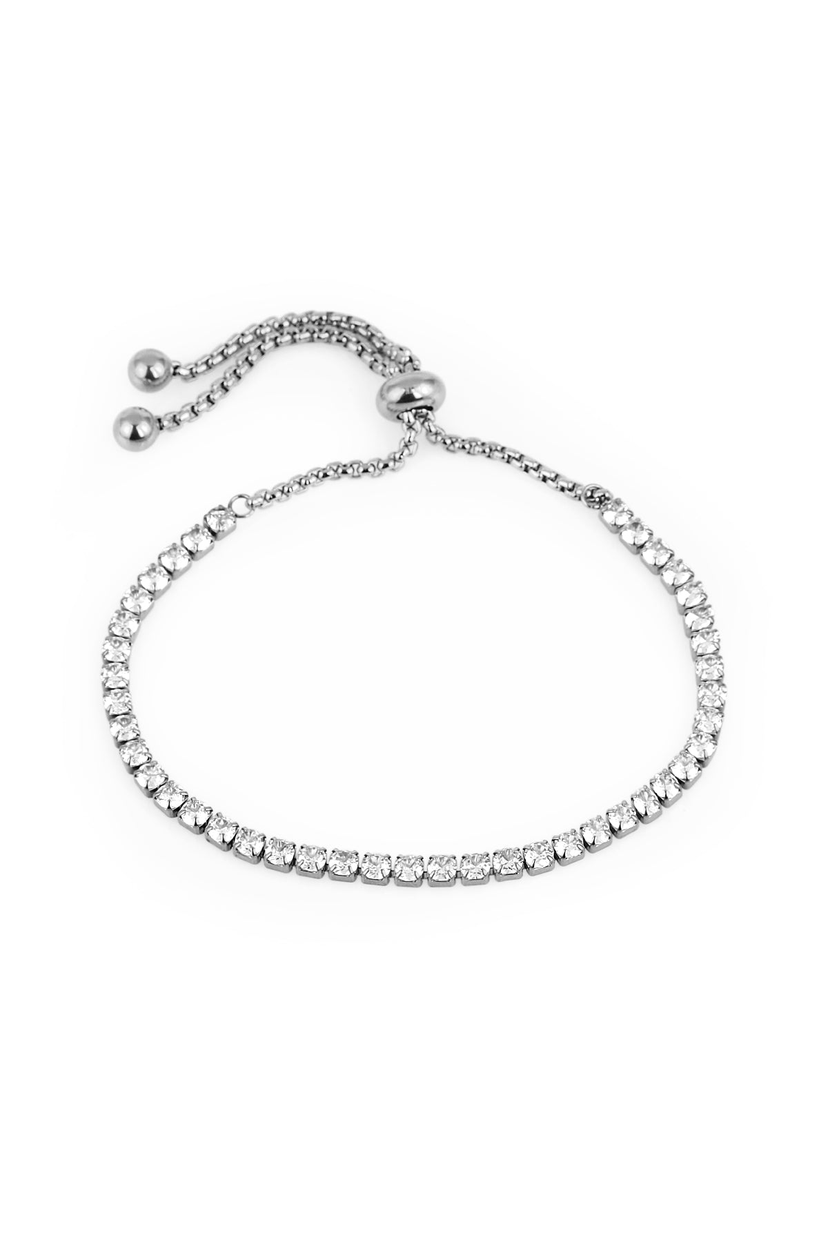 Daniel Klein Women's Stainless Steel Bracelet with Stones