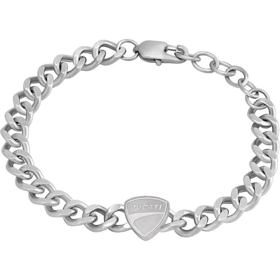 Ducati Cardio Men's Stainless Steel Bracelet Silver