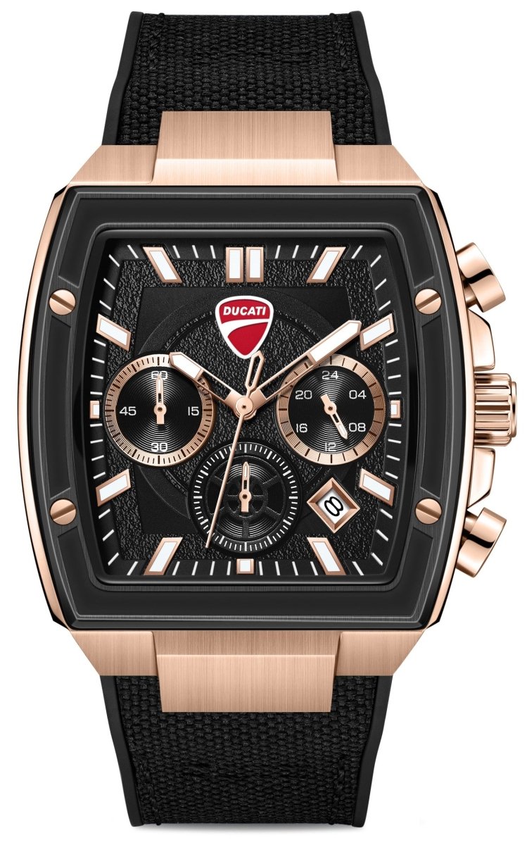 Ducati Force Men's Chronograph Black Watch DTWGO0004902