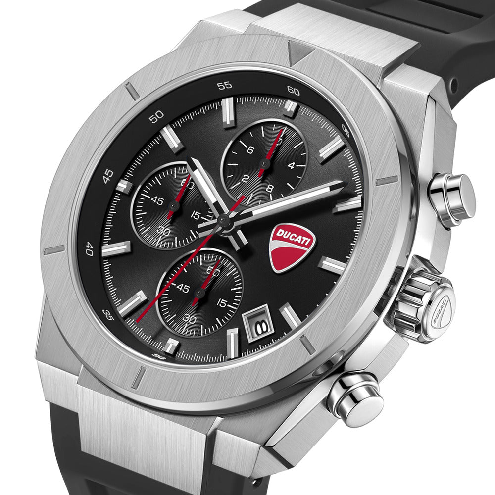 Ducati Frontier Chrono Men's Quartz Black Dial Watch DTWGO0005001