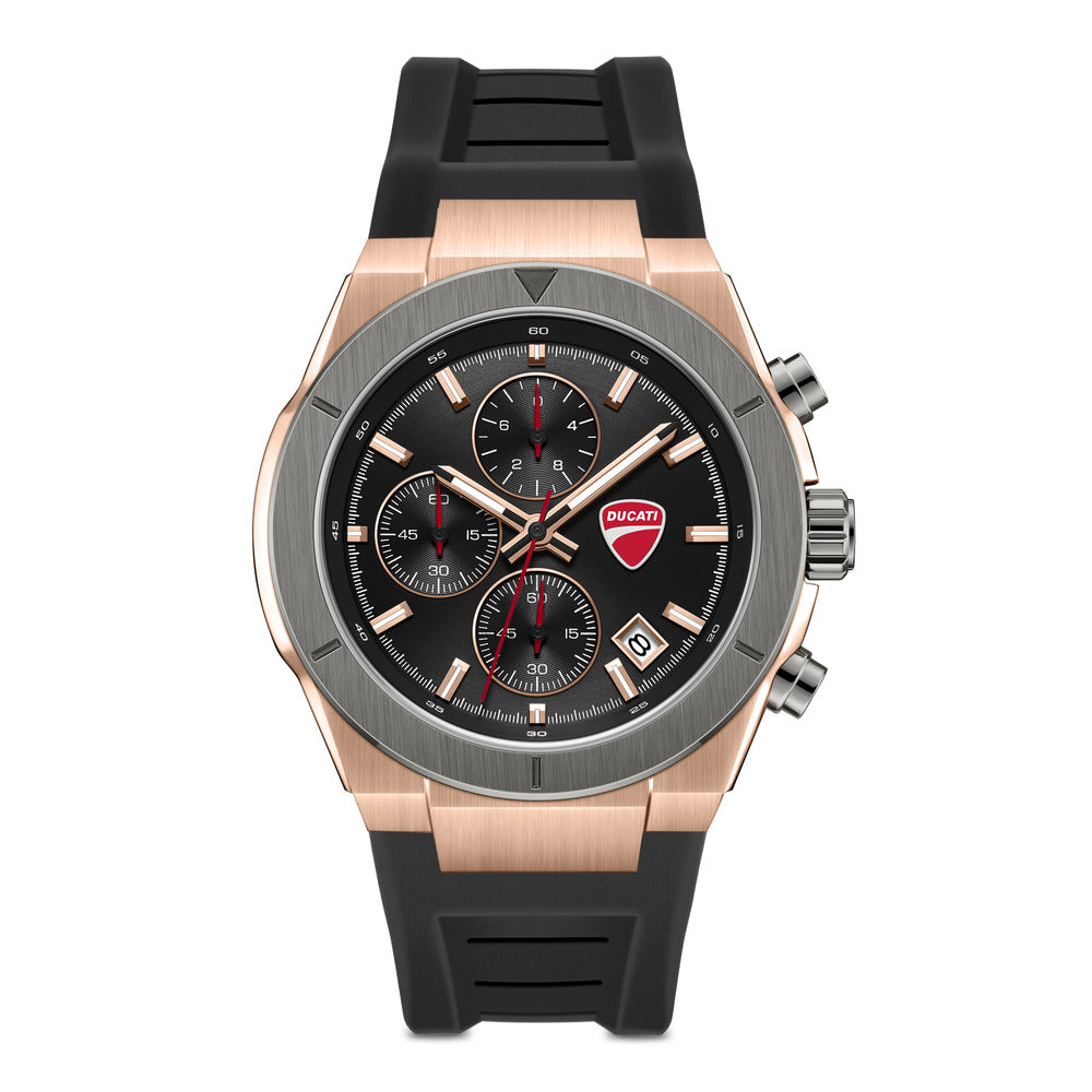 Ducati Frontier Chrono Men's Quartz Black Dial Watch DTWGO0005002