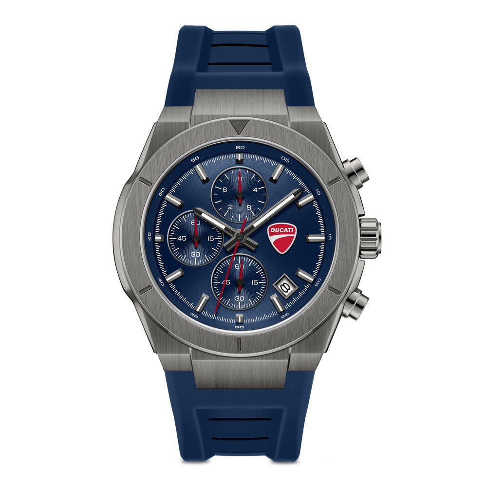 Ducati Frontier Chrono Men's Quartz Dark Blue Dial Watch DTWGO0005003