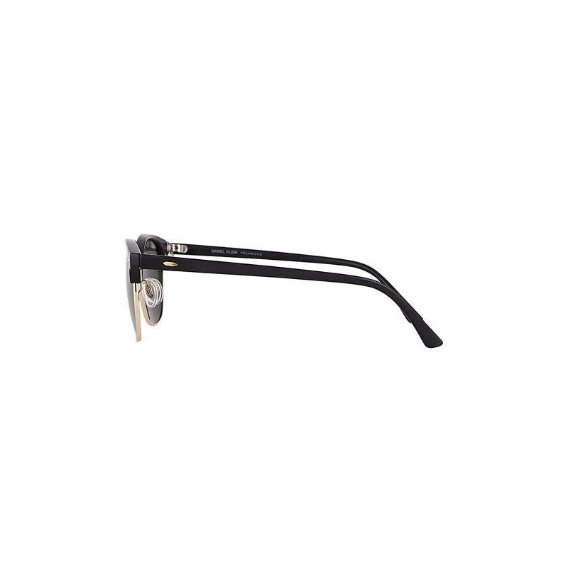 Daniel Klein Black & Gold Clubmaster Sunglasses