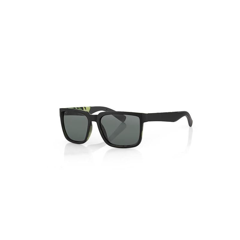 Daniel Klein Black Square Sunglasses - Smoke Grey Lenses
