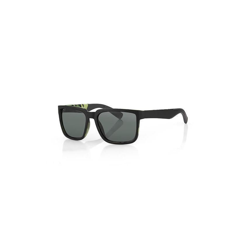 Daniel Klein Black Square Sunglasses - Smoke Grey Lenses