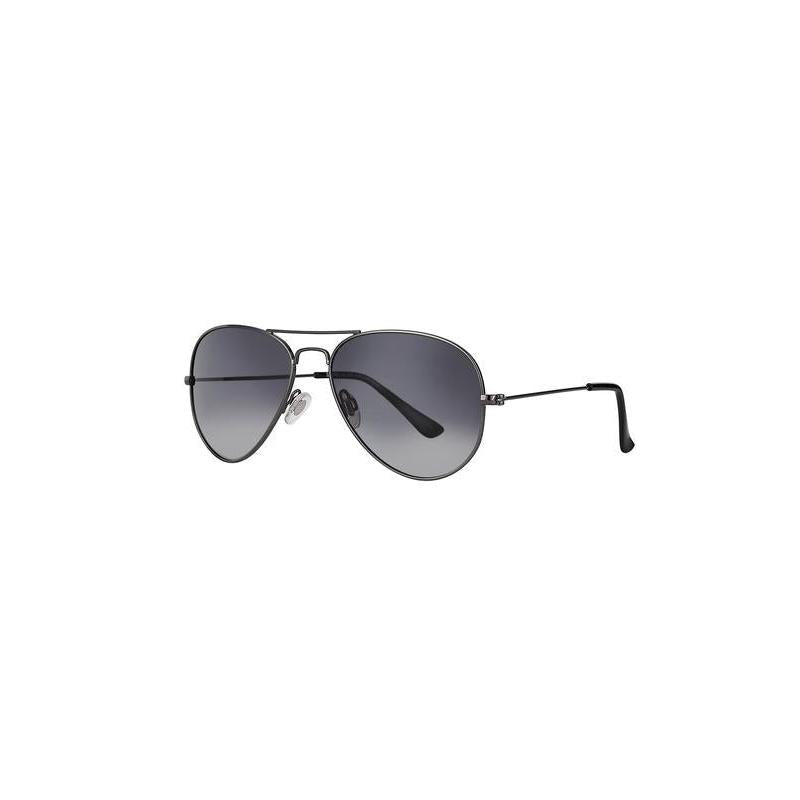 Daniel Klein Gunmetal Aviator Sunglasses